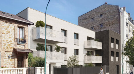 Programme immobilier neuf Les Terrasses de Paris - Épinay-sur-Seine proche de la Seine et du tram T8 (93800) - Référence : 16511