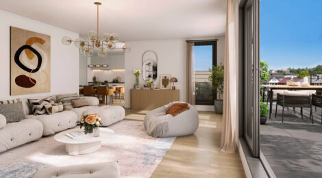Programme immobilier neuf Les Terrasses d'Adria - Ermont proche du RER C (95120) - Référence : 16303