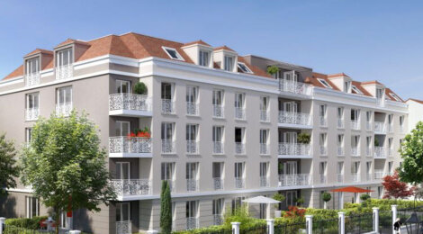 Programme immobilier neuf RÉSIDENCE AMARELLE - Esbly : Résidence T2–T4 avec accès sécurisé et parkings extérieurs près de la gare (77450) - Référence : 373