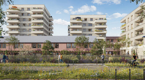 Programme immobilier neuf Vivo - Évry-Courcouronnes proche  à pied du RER D (91000) - Référence : 16509
