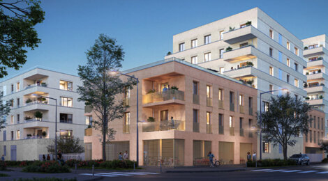 Programme immobilier neuf Vivo - Évry-Courcouronnes proche  à pied du RER D (91000) - Référence : 16509