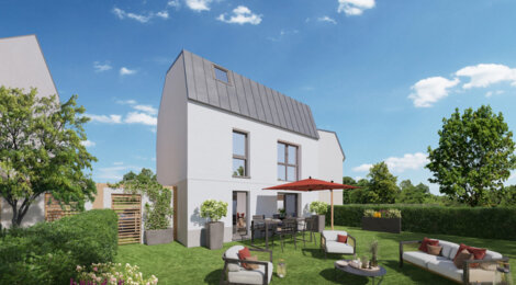 Programme immobilier neuf Le Domaine du Bois de la Garenne - Évry : logements neufs près de la forêt communale, confort RE2020 et espaces extérieurs (91000) - Référence : 15673