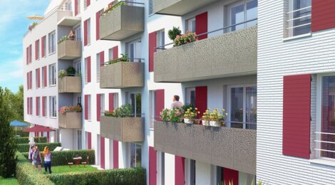 Programme immobilier neuf LE CLOS  DES GENETS - Fleury-Mérogis : Résidence T1–T3 avec espaces extérieurs et isolation performante dans un quartier verdoyant (91700) - Référence : 1184