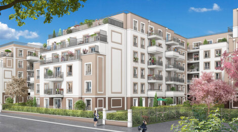 Programme immobilier neuf L'unique - Franconville : Résidence studio–T4 avec cadre contemporain et confort optimisé proche des transports (95130) - Référence : 5869