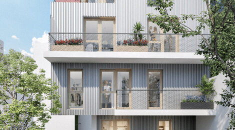 Programme immobilier neuf LES JARDINS DE FRESNES - Fresnes : Résidence studio–T4 avec cadre arboré et confort optimisé proche des commodités (94260) - Référence : 6889