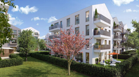 Programme immobilier neuf GREEN AVENUE - Garges-lès-Gonesse : Résidence T1–T4 avec cadre moderne et confort optimisé proche des transports (95140) - Référence : 4789