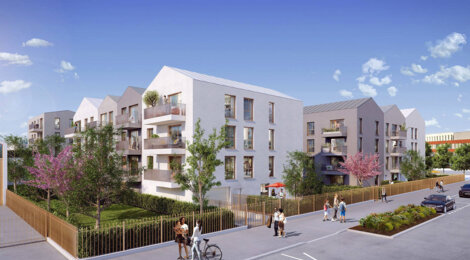 Programme immobilier neuf GREEN AVENUE - Garges-lès-Gonesse : Résidence T1–T4 avec cadre moderne et confort optimisé proche des transports (95140) - Référence : 4789