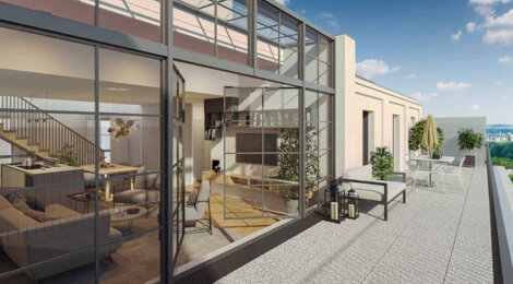 Programme immobilier neuf REPLAY - Gennevilliers : logements neufs lumineux et sécurisés proche du tramway T1 (92230) - Référence : 14944