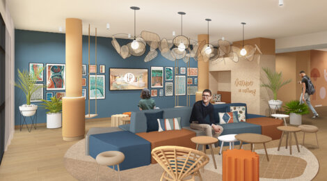 Programme immobilier neuf RESIDENCE UPSILON - Gif-sur-Yvette : logements co-living neufs sécurisés et verdoyants proche des transports (91190) - Référence : 7872