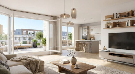 Programme immobilier neuf Les Tourelles (78) - Hardricourt près des berges de la Seine (78250) - Référence : 13906