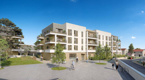 Programme immobilier neuf Domaine Des Longs Champs - Appartements - Houdan à 7 min à vélo du Transilien N (78550) - Référence : 16389