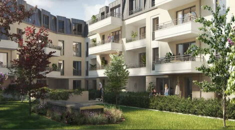 Programme immobilier neuf LES JARDINS SCHOELCHER -  TR1 LIBRE - Houilles : Résidence avec cadre verdoyant et confort moderne proche des commodités (78800) - Référence : 5578