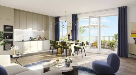 Programme immobilier neuf LES TERRASSES DE LA BIEVRE - Igny près centre et transports RER (94250) - Référence : 13002