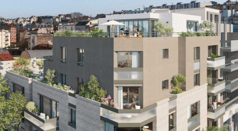 Programme immobilier neuf AXOMA - Issy-les-Moulineaux à proximité du métro (92130) - Référence : 16579