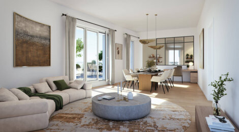 Programme immobilier neuf Haute Rive - Joinville-le-Pont : logements neufs sécurisés et lumineux proche du RER A (94340) - Référence : 14895