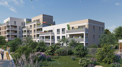 Programme immobilier neuf Les Terrasses de l’Hautil - Jouy-le-Moutier appartements avec extérieur proche RER A (95280) - Référence : 16135