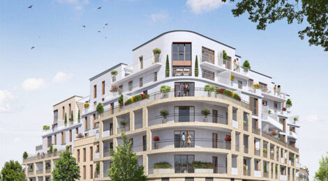 Programme immobilier neuf Les Terrasses du Saule Blanc - Juvisy Sur Orge : logements neufs sécurisés et lumineux proche des transports (91260) - Référence : 15422