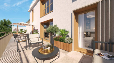 Programme immobilier neuf Les Terrasses du Saule Blanc - Juvisy Sur Orge : logements neufs sécurisés et lumineux proche des transports (91260) - Référence : 15422