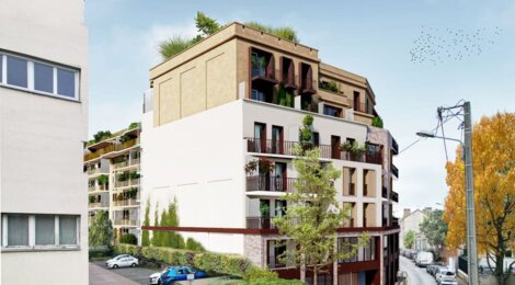 Programme immobilier neuf Renaissance - Juvisy-sur-Orge : résidence neuve en centre-ville, rooftops et normes RE2020 (91260) - Référence : 15631
