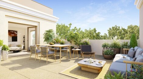 Programme immobilier neuf LE GABRIEL - L'Haÿ-les-Roses : logements neufs sécurisés et verdoyants proche des transports (94240) - Référence : 15295