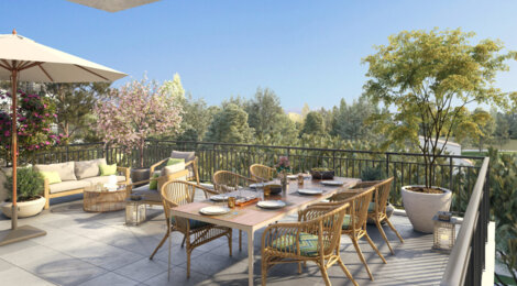 Programme immobilier neuf Place et Lumières - L'Haÿ-les-Roses : logements neufs T2–T4 duplex proche des transports (94240) - Référence : 15733