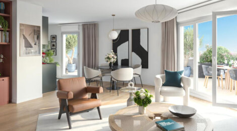 Programme immobilier neuf ALMA - L’Haÿ-les-Roses  quartier Paul Hochard à deux pas du tram T7 (94240) - Référence : 16716