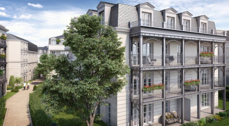 Programme immobilier neuf QUARTIER DE LA ROSERAIE - L'Hay-les-Roses : Résidence studio–T5 avec cadre élégant et confort optimisé proche des espaces verts (94240) - Référence : 14306