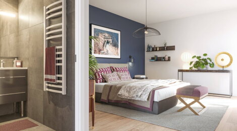 Programme immobilier neuf QUARTIER DE LA ROSERAIE - L'Hay-les-Roses : Résidence studio–T5 avec cadre élégant et confort optimisé proche des espaces verts (94240) - Référence : 14306