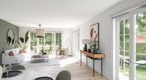 Programme immobilier neuf QUARTIER DE LA ROSERAIE - L'Hay-les-Roses : Résidence studio–T5 avec cadre élégant et confort optimisé proche des espaces verts (94240) - Référence : 14306
