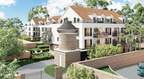 Programme immobilier neuf L'Ecrin - L'Isle-Adam à proximité du Parc Manchez (95290) - Référence : 9036