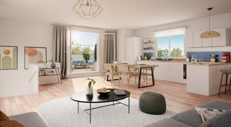 Programme immobilier neuf L'Écrin Montfort - La Courneuve près du tramway T1 et métro 7 (93120) - Référence : 17007