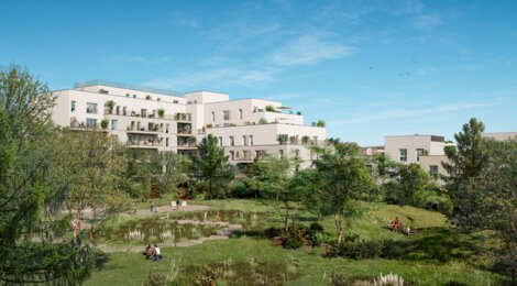 Programme immobilier neuf L'Écrin Montfort - La Courneuve près du tramway T1 et métro 7 (93120) - Référence : 17007