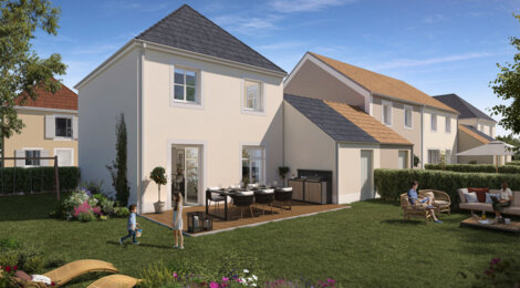 Programme immobilier neuf Domaine du prieuré - La Ferté-Alais à proximité du centre-bourg (91590) - Référence : 8674