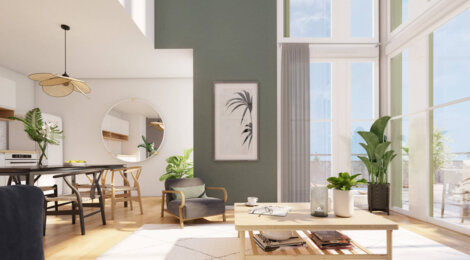Programme immobilier neuf Village Eiffel 2 - Lot 2 - Le Blanc-Mesnil adresse moderne aux portes d’un parc (93150) - Référence : 16415