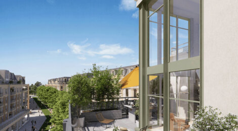 Programme immobilier neuf Village Eiffel 2 - Lot 2 - Le Blanc-Mesnil adresse moderne aux portes d’un parc (93150) - Référence : 16415