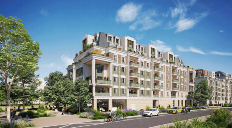 Programme immobilier neuf Village Eiffel 2 - Lot 2 - Le Blanc-Mesnil adresse moderne aux portes d’un parc (93150) - Référence : 16415