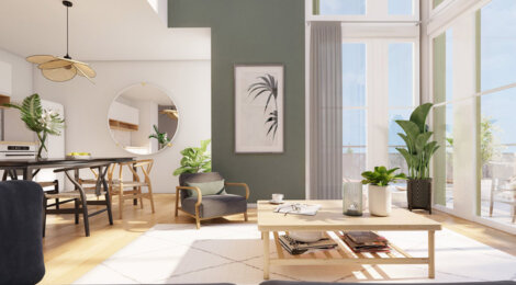 Programme immobilier neuf Village Eiffel 3 - Lot 4 - Le Blanc-Mesnil au sein du quartier de La Molette (93150) - Référence : 16708