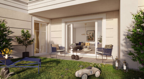 Programme immobilier neuf Esprit 153 - Le Blanc-Mesnil, logements neufs et mobilité douce près du RER B (93150) - Référence : 15957