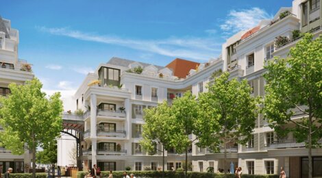 Programme immobilier neuf Village Eiffel 1 - Lot 1-6 - Le Blanc-Mesnil : logements neufs lumineux et sécurisés proche d’un parc de 6,8 hectares (93150) - Référence : 14846
