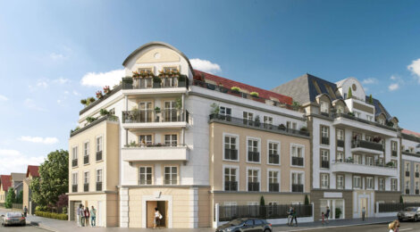 Programme immobilier neuf VILLA DES PETITS PONTS - Le Blanc-Mesnil : logements neufs sécurisés et lumineux proche du RER B (93150) - Référence : 14180