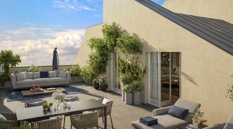 Programme immobilier neuf Maestria - Le Blanc-Mesnil : Résidence studio–T4 avec cadre résidentiel et confort optimisé proche des transports (93150) - Référence : 14809