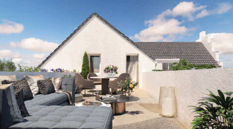 Programme immobilier neuf LA RÉSIDENCE DES PETITS PONTS - Le Blanc-Mesnil : Résidence studio–T5 avec cadre résidentiel et confort optimisé proche des transports (93150) - Référence : 6679