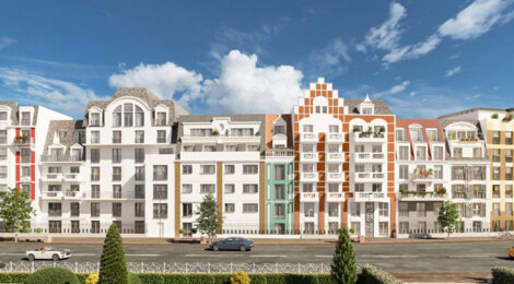 Programme immobilier neuf LA RÉSIDENCE DES PETITS PONTS - Le Blanc-Mesnil : Résidence studio–T5 avec cadre résidentiel et confort optimisé proche des transports (93150) - Référence : 6679