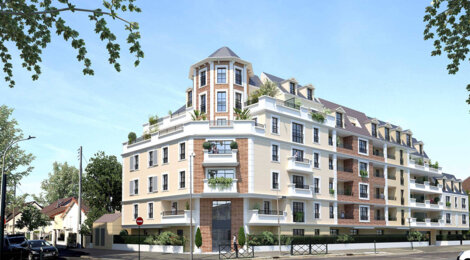 Programme immobilier neuf Villa Auber - Le Blanc-Mesnil : Résidence T2–T5 avec cadre résidentiel et confort optimisé proche des commodités (93150) - Référence : 14654