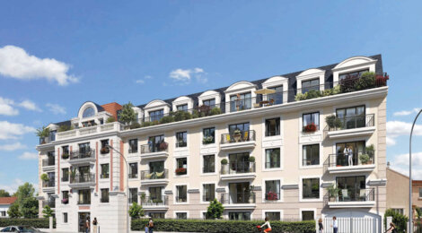 Programme immobilier neuf Villa Comtesse - Le Blanc-Mesnil : Résidence T2–T5 avec cadre résidentiel et confort optimisé proche des commodités (93150) - Référence : 14741