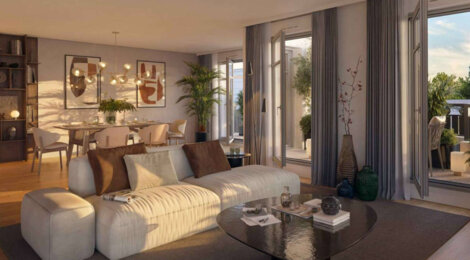 Programme immobilier neuf PAVILLON MOREA - Le Blanc-Mesnil ville-jardin connectée à Paris (93150) - Référence : 16519