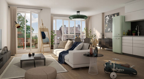 Programme immobilier neuf Arca Verde - Le Perreux-sur-Marne centre-ville proche du RER E (94170) - Référence : 16726