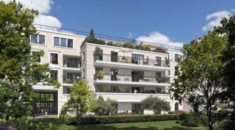 Programme immobilier neuf Le Jardin du Pont de Bry - Le Perreux-sur-Marne : logements neufs sécurisés et verdoyants en bord de Marne (94170) - Référence : 14967