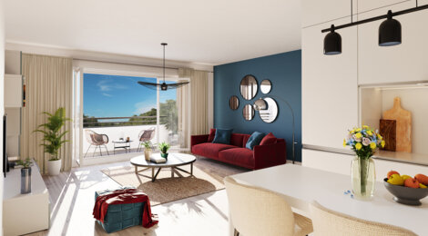 Programme immobilier neuf Les Terrasses de Grangeret -  Le Plessis-Bouchard : logements neufs sécurisés et verdoyants proche des transports (95130) - Référence : 9041