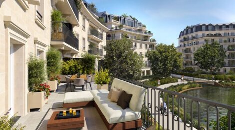 Programme immobilier neuf Eugénie - Le Plessis-Robinson : logements neufs du studio au T6 proche du tramway T10 (92350) - Référence : 15845